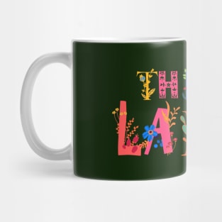 The Lakes Flowers, Lake District Mug